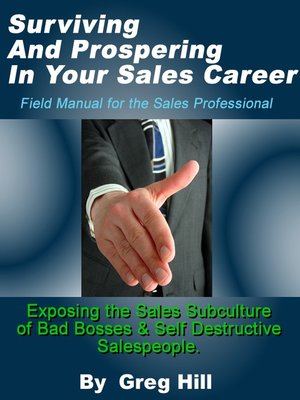 cover image of Surviving & Prospering in Your Sales Career